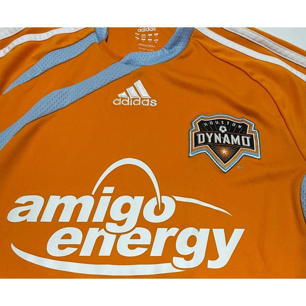Adidas Houston Dynamo 2006 Inaugural Season Jersey Small Orange MLS Soccer